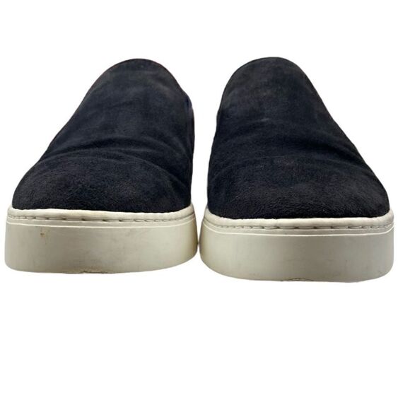 VINCE Garvey Suede Slip-on Mules Sneakers Black 38.5 - Picture 4 of 11